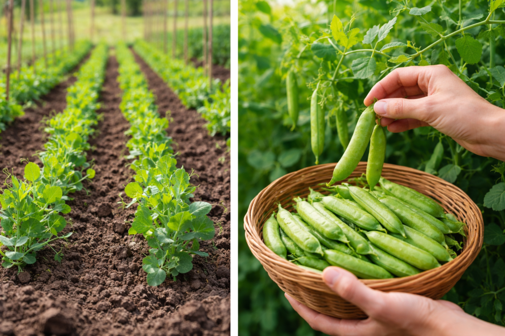 Grašak - gajenje u bašti